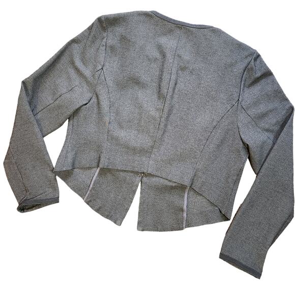 Torrid fitted military jacket gray heather size L - Picture 4 of 11